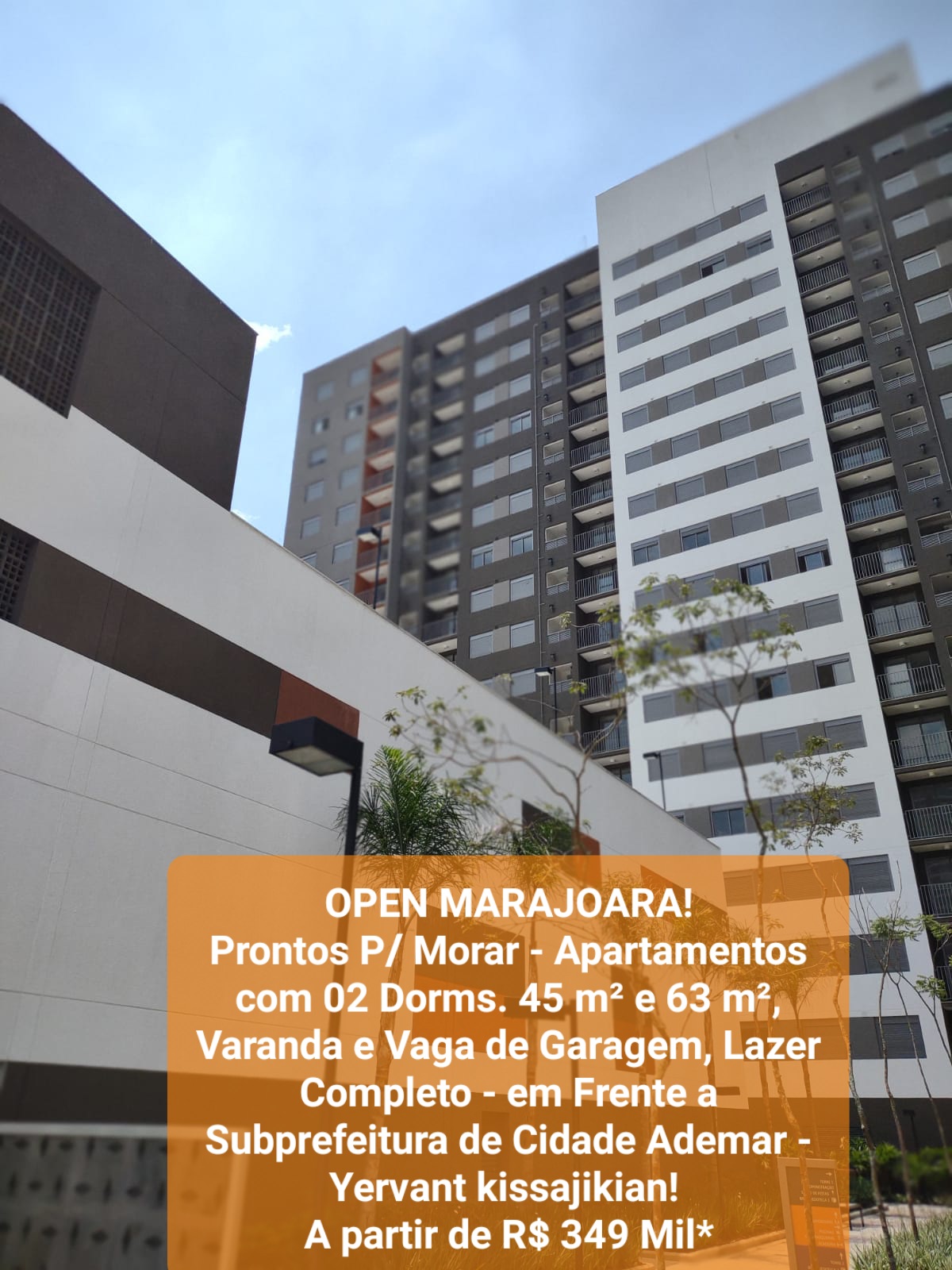 Apartamento à venda com 2 quartos, 46m² - Foto 1