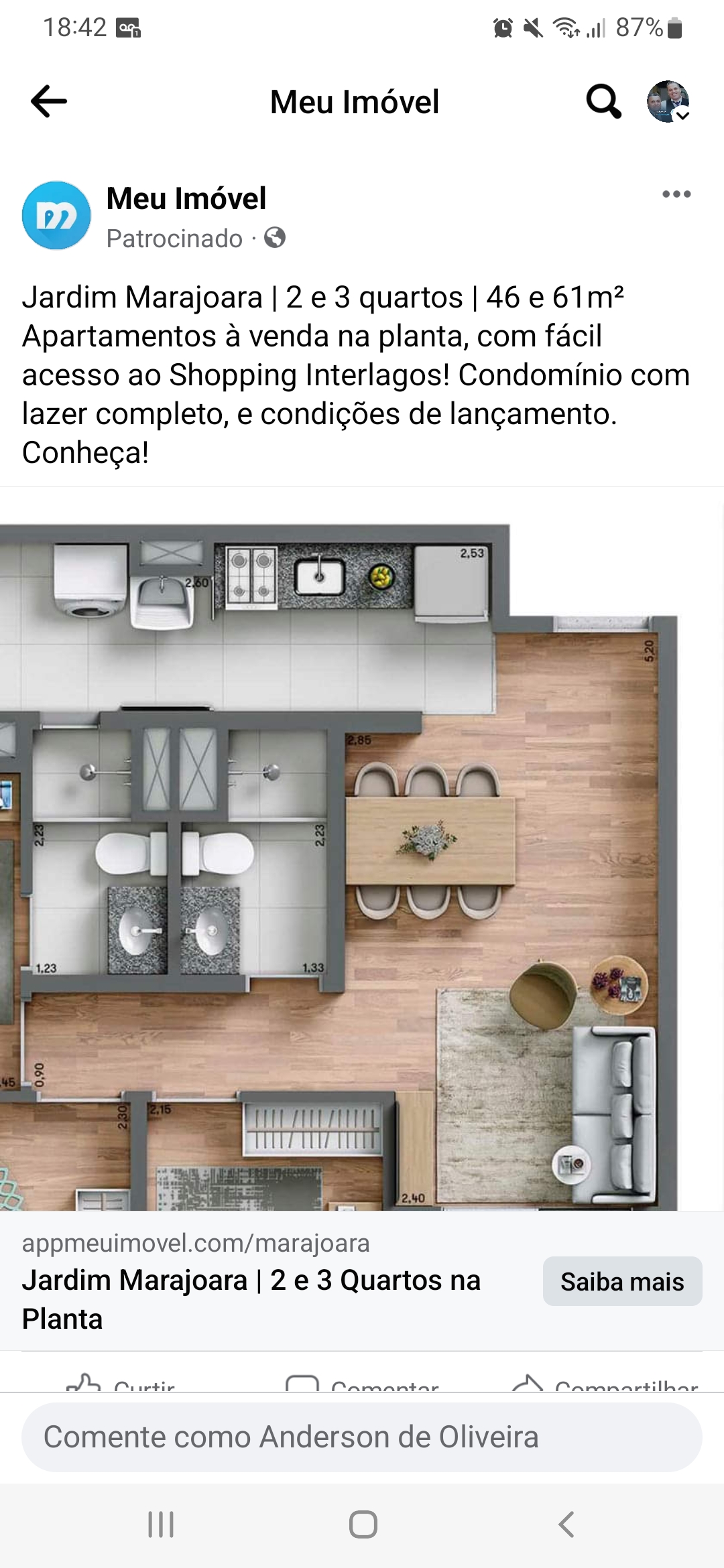 Apartamento à venda com 2 quartos, 46m² - Foto 13