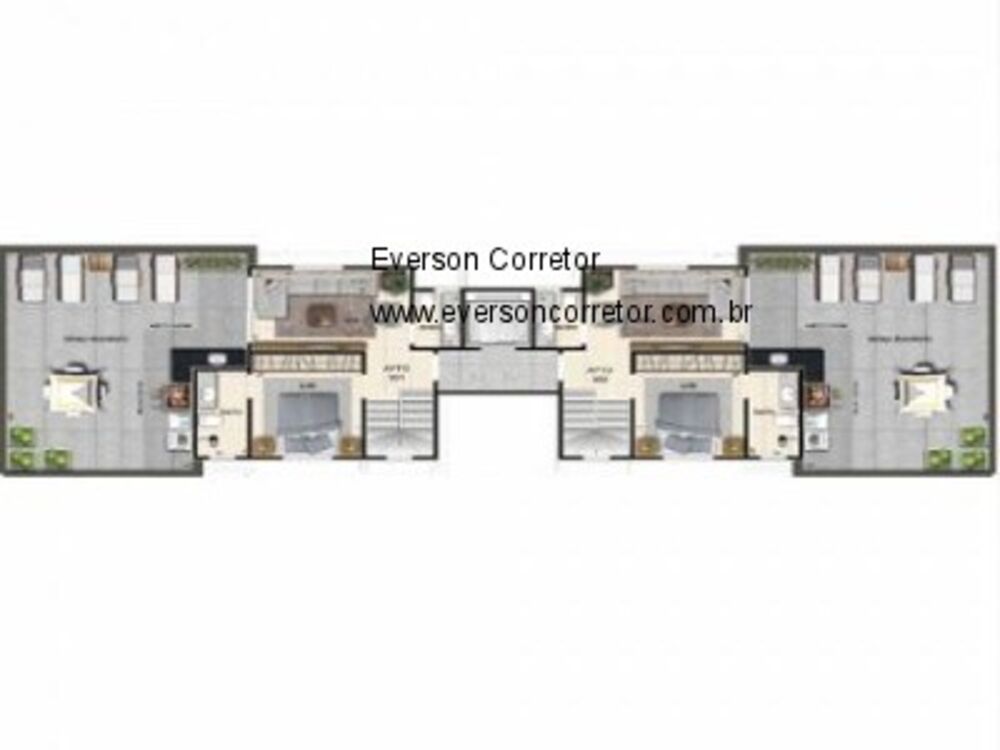 Cobertura, 4 quartos, 107 m² - Foto 3