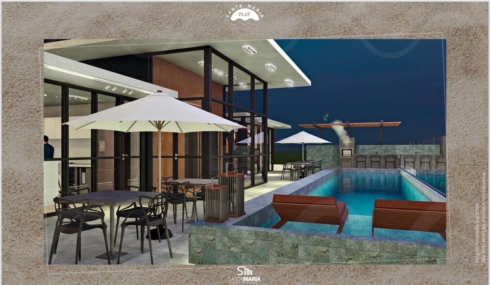 Flat/Apart Hotel, 1 quarto, 19 m² - Foto 1