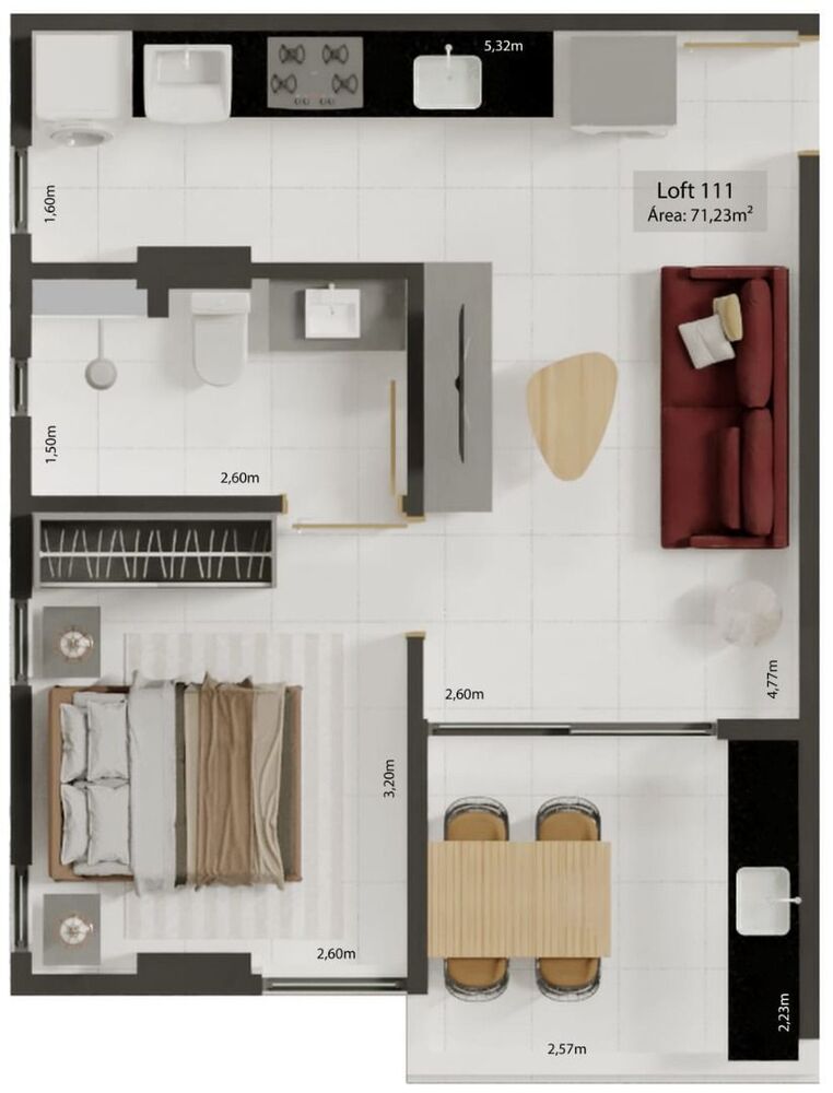 Apartamento, 2 quartos, 64 m² - Foto 9