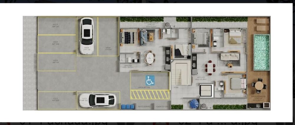 Apartamento à venda com 2 quartos, 53m² - Foto 7