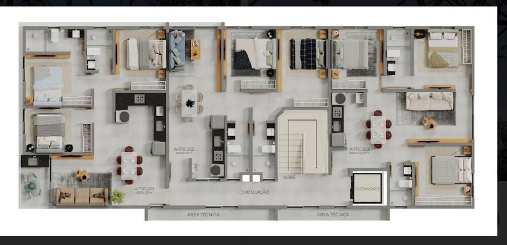 Apartamento à venda com 2 quartos, 53m² - Foto 10