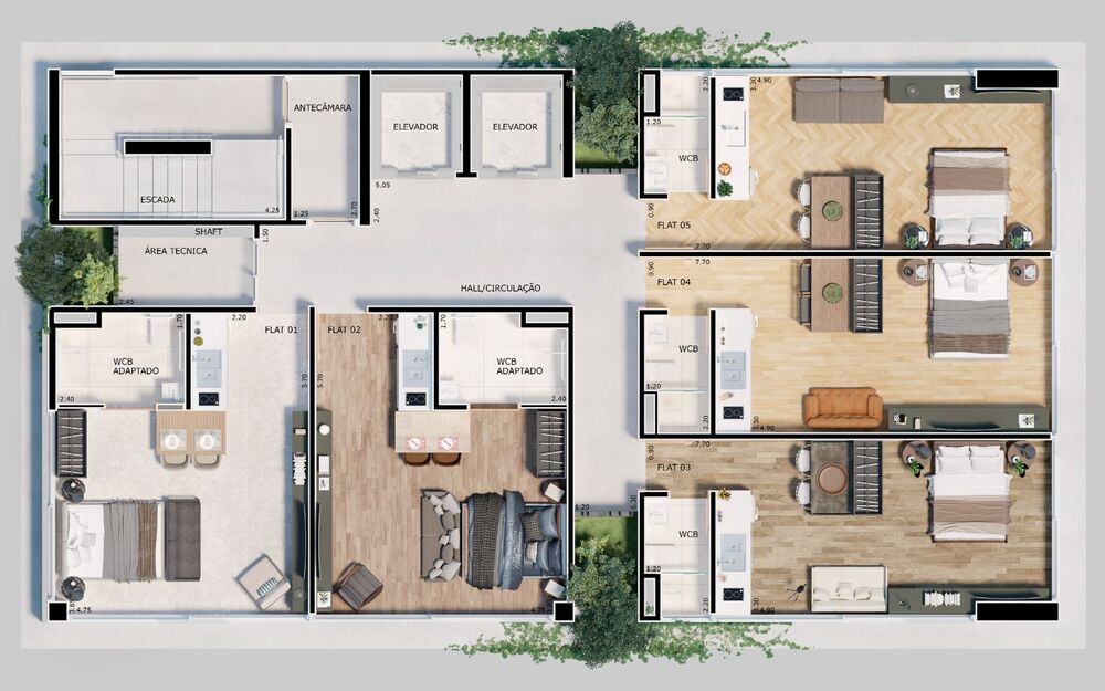 Kitnet-Studio, 53 m² - Foto 16