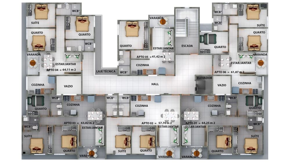 Apartamento, 1 quarto, 41 m² - Foto 15