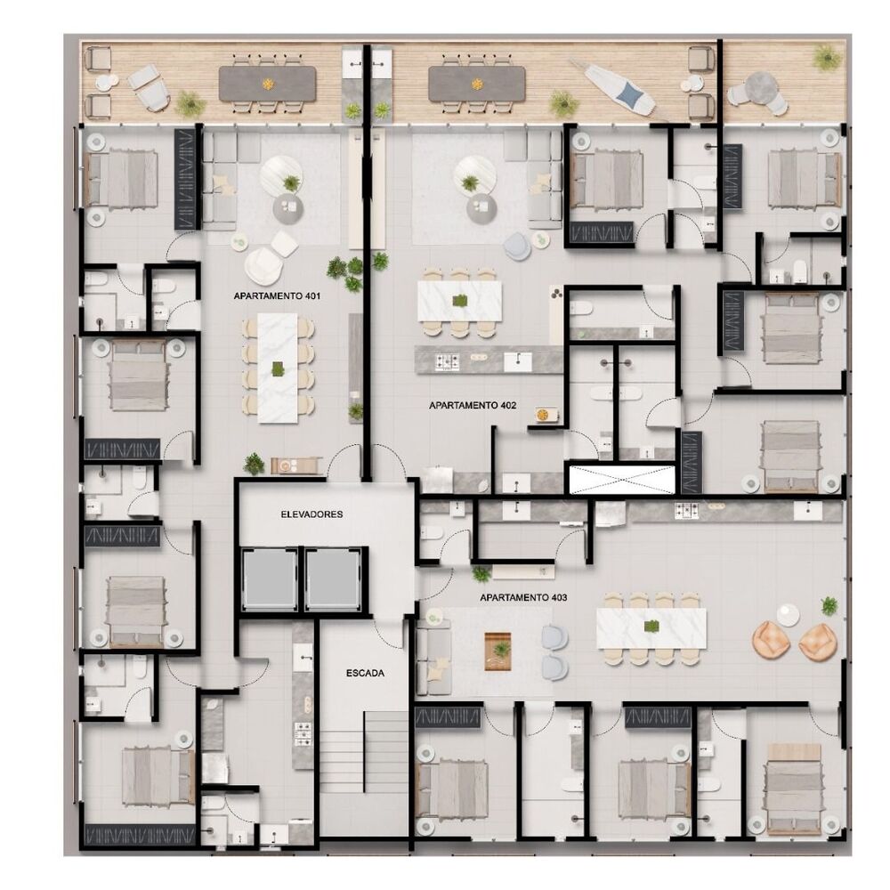 Apartamento, 3 quartos, 113 m² - Foto 3