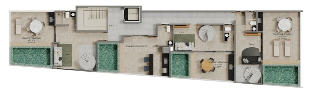 Kitnet e Studio à venda com 1 quarto, 22m² - Foto 4