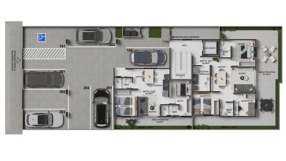 Cobertura à venda com 3 quartos, 112m² - Foto 20
