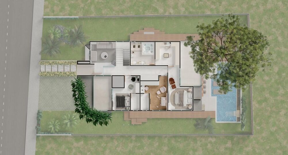 Casa de Condomínio à venda com 4 quartos, 295m² - Foto 2