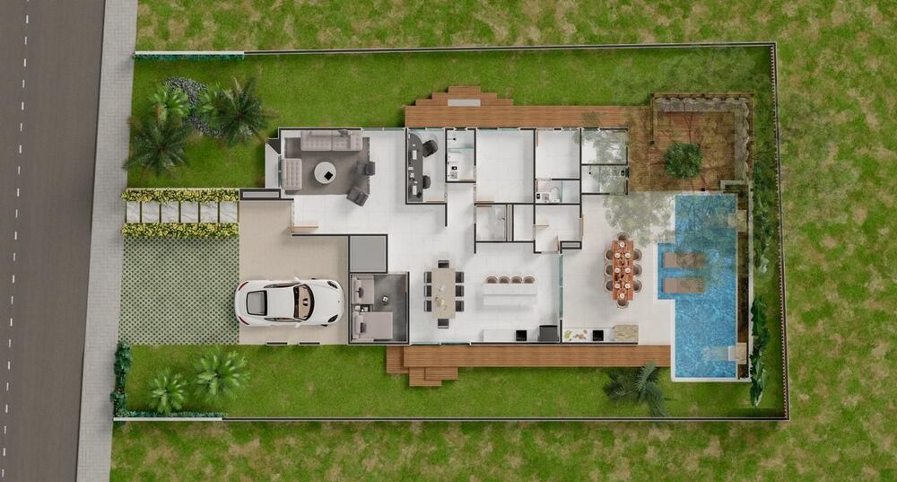 Casa de Condomínio à venda com 4 quartos, 295m² - Foto 1