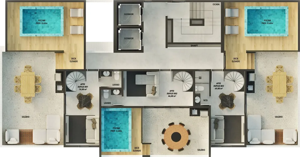 Apartamento, 2 quartos, 48 m² - Foto 4