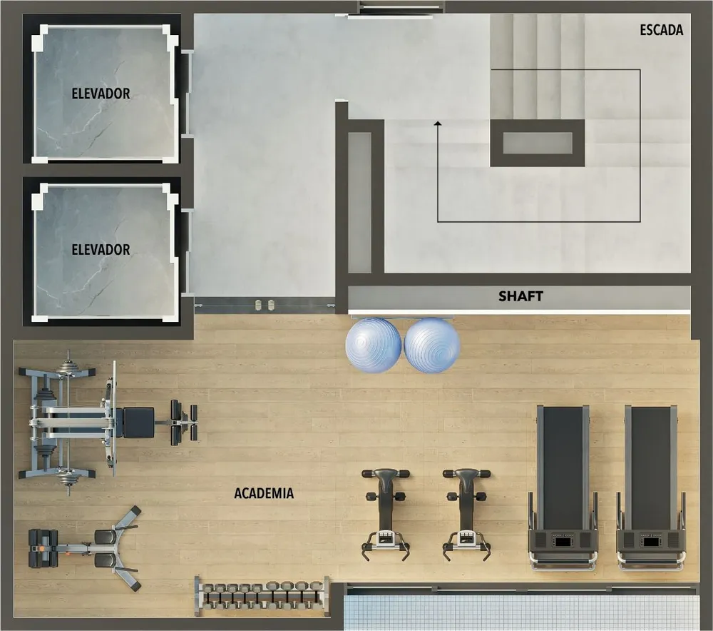 Apartamento, 2 quartos, 48 m² - Foto 3