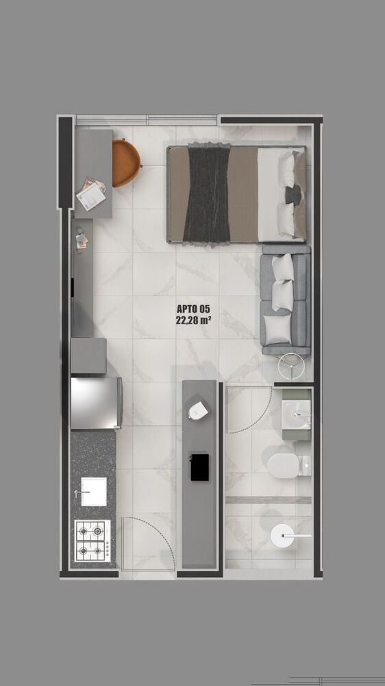 Flat/Apart Hotel à venda com 1 quarto, 22m² - Foto 18