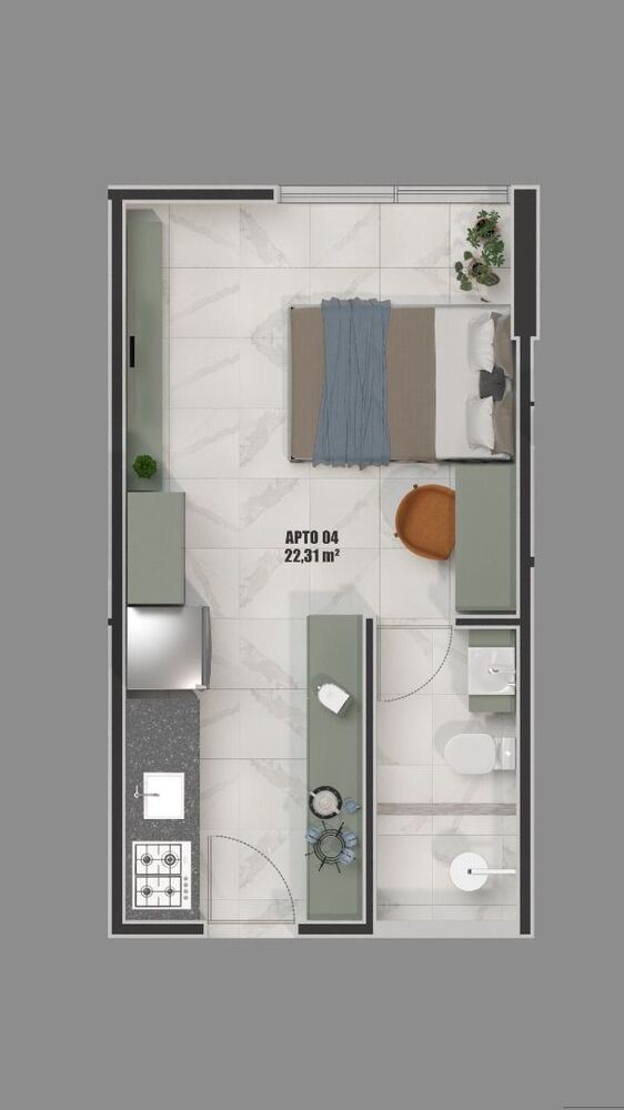 Flat/Apart Hotel à venda com 1 quarto, 22m² - Foto 17