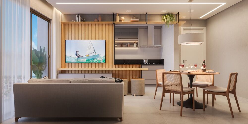 Apartamento à venda com 2 quartos, 83m² - Foto 3