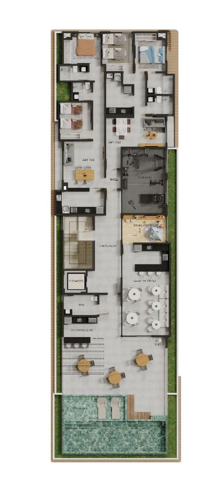 Apartamento à venda com 2 quartos, 83m² - Foto 9
