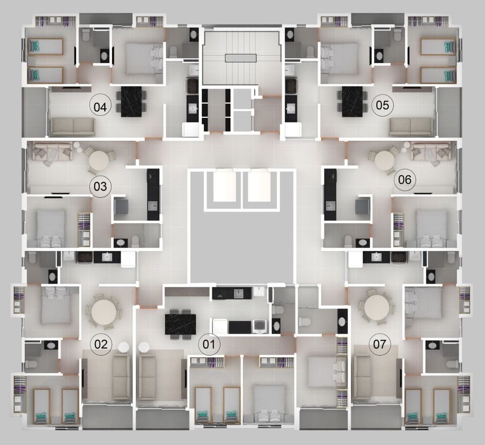 Apartamento, 2 quartos, 51 m² - Foto 9