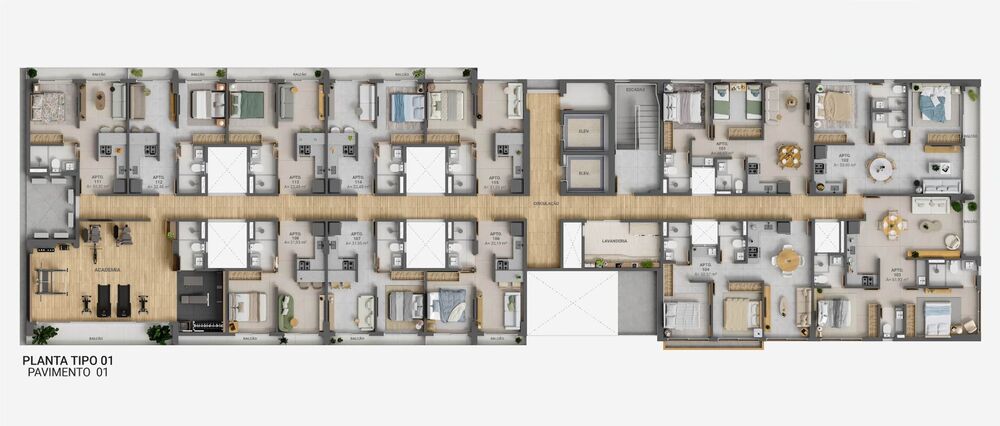 Apartamento, 2 quartos, 53 m² - Foto 20