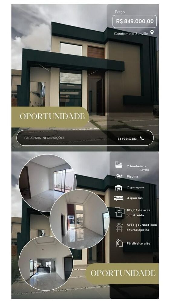 Casa de Condomínio à venda com 3 quartos, 105m² - Foto 7