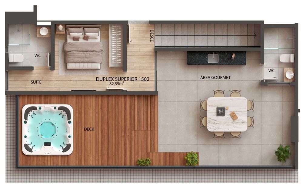 Apartamento à venda com 3 quartos, 79m² - Foto 9