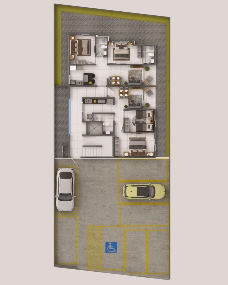 Apartamento, 2 quartos, 45 m² - Foto 4