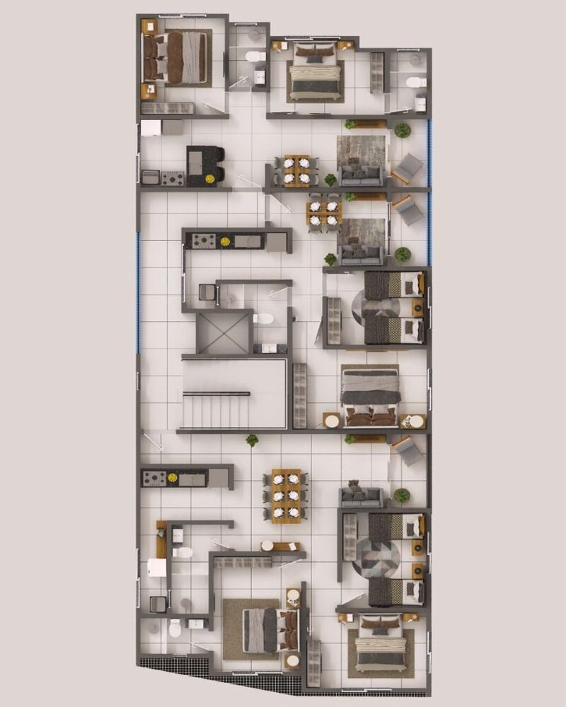 Apartamento, 2 quartos, 45 m² - Foto 5