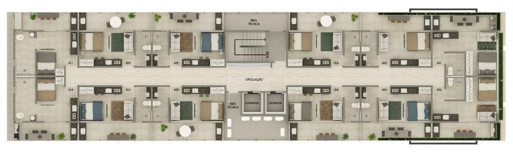 Kitnet-Studio, 28 m² - Foto 12