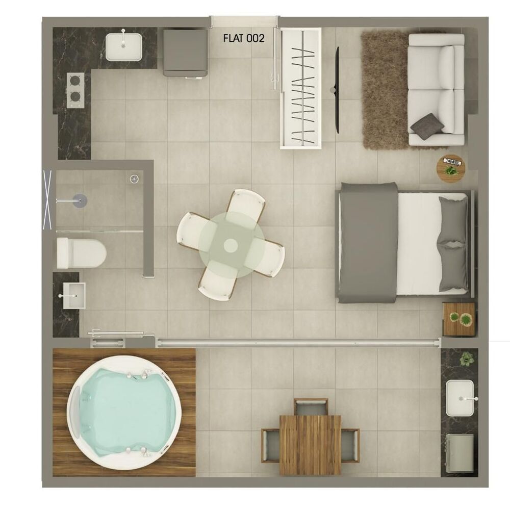 Kitnet-Studio, 28 m² - Foto 16