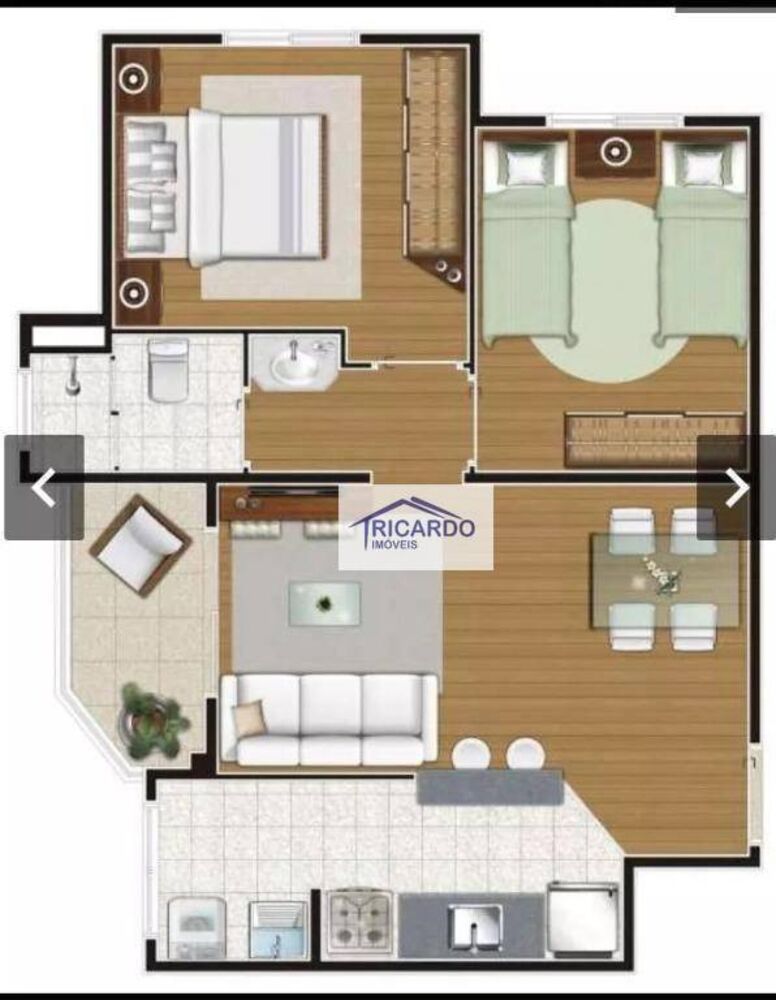 Apartamento à venda com 2 quartos, 50m² - Foto 7