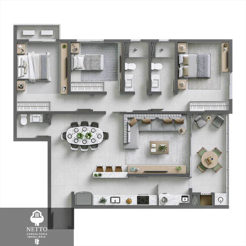 Apartamento, 3 quartos, 122 m² - Foto 15