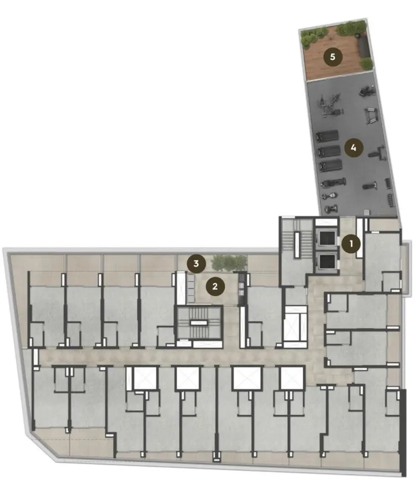 Apartamento, 1 quarto, 25 m² - Foto 7