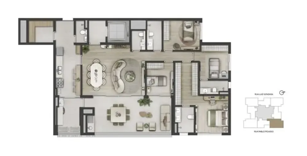 Apartamento, 4 quartos, 175 m² - Foto 29