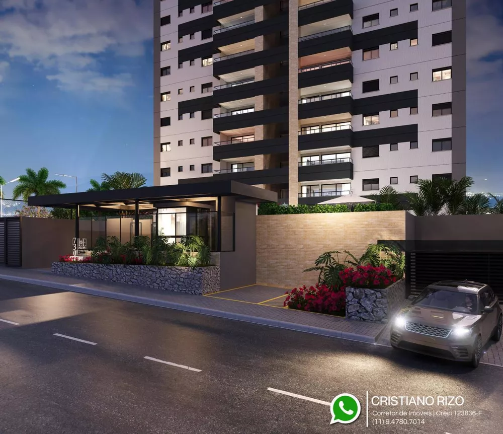 Apartamento à venda com 3 quartos, 104m² - Foto 2