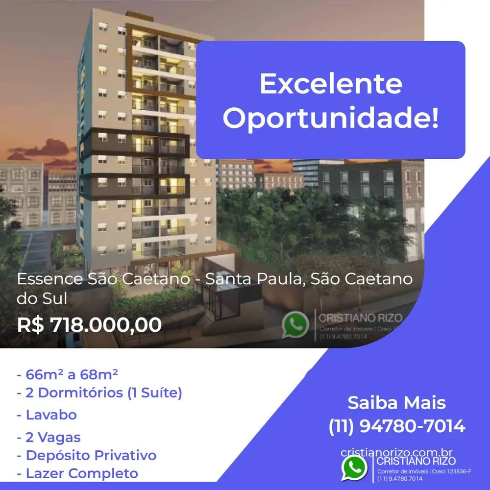 Apartamento, 2 quartos, 66 m² - Foto 1