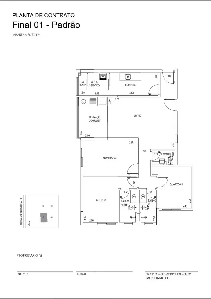 Apartamento, 3 quartos, 88 m² - Foto 2