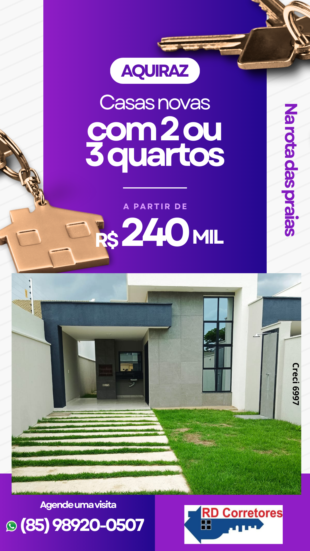 Casa à venda com 2 quartos, 80m² - Foto 9