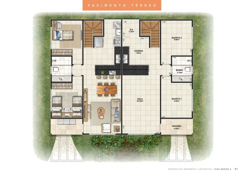 Casa de Condomínio, 4 quartos - Foto 75