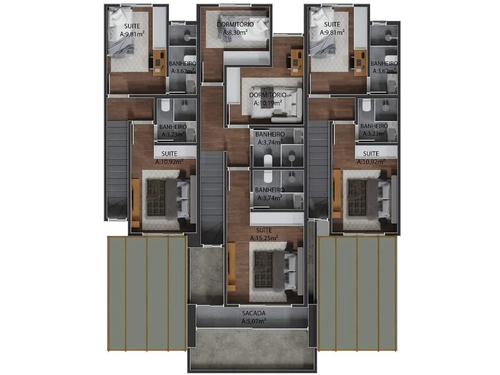Casa, 2 quartos, 104 m² - Foto 8