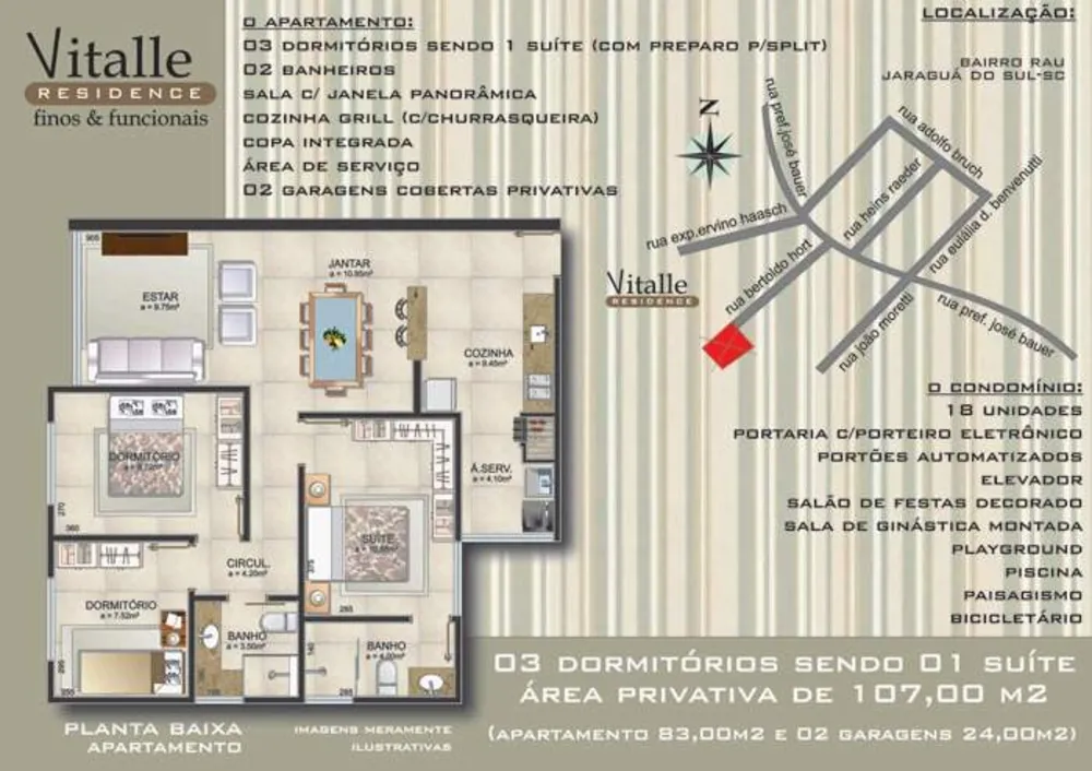 Apartamento, 3 quartos, 83 m² - Foto 5