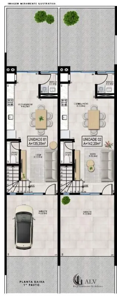 Casa, 3 quartos, 135 m² - Foto 2
