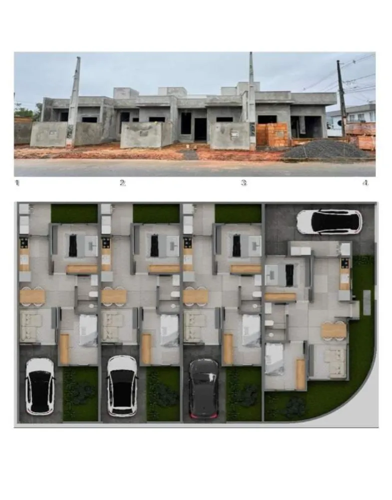 Casa, 2 quartos, 55 m² - Foto 4