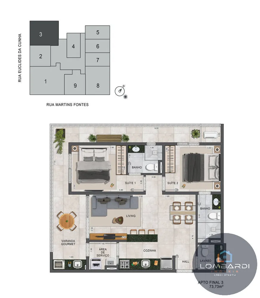 Apartamento, 1 quarto, 31 m² - Foto 9