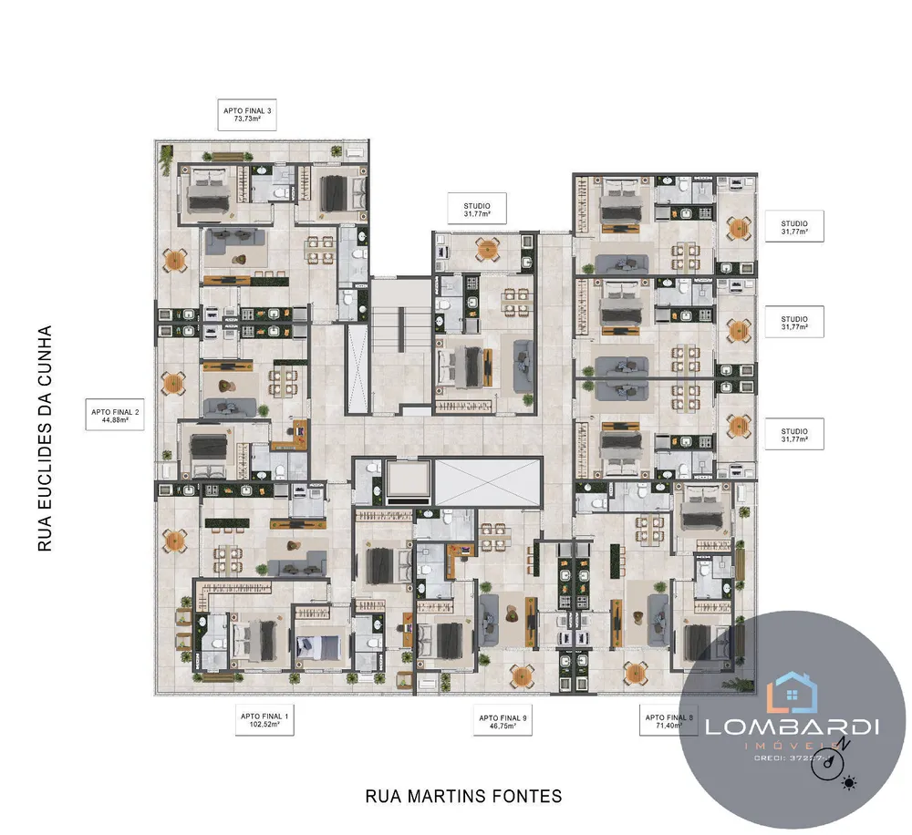 Apartamento, 1 quarto, 31 m² - Foto 5