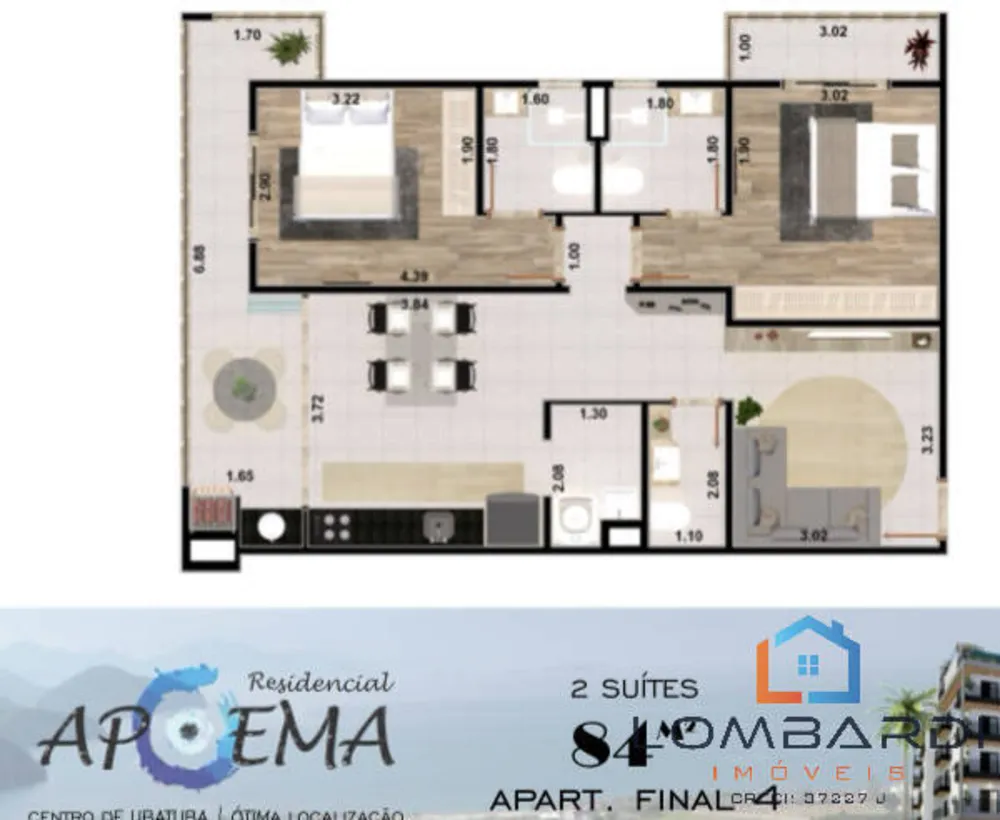 Apartamento, 2 quartos, 86 m² - Foto 6