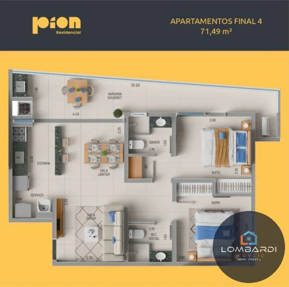 Apartamento, 2 quartos, 78 m² - Foto 9