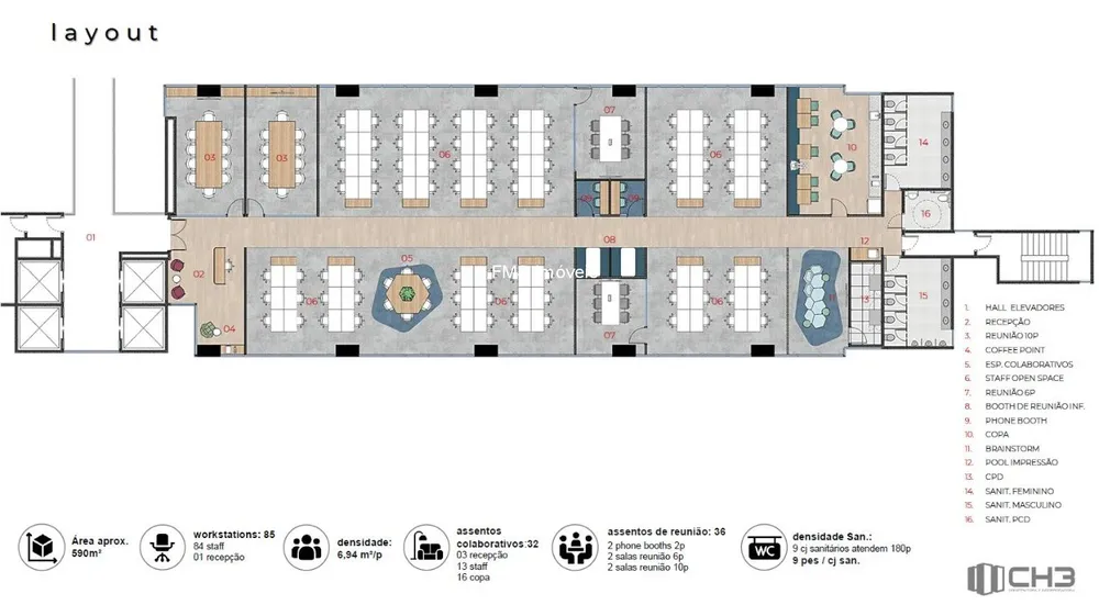 Sala-Conjunto, 457 m² - Foto 4