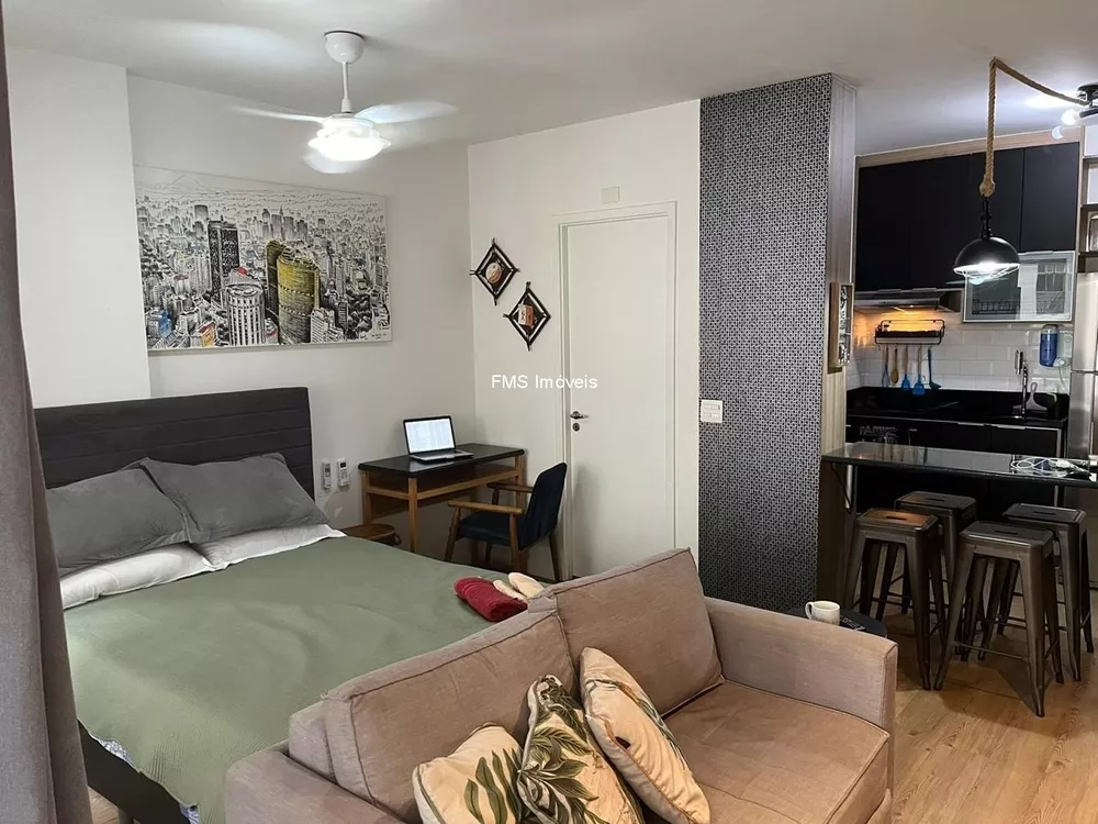 Apartamento à venda com 1 quarto, 39m² - Foto 1