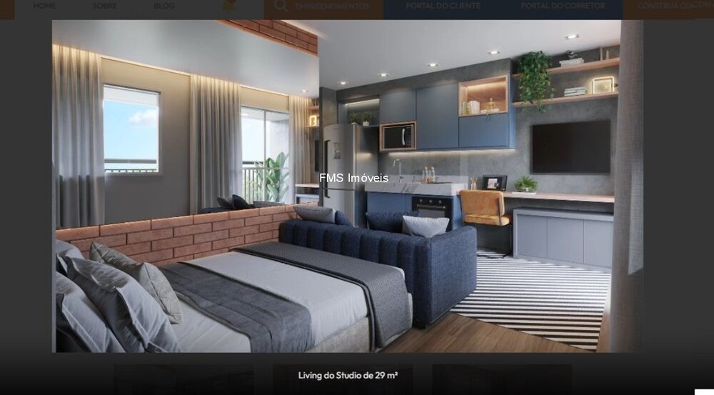 Apartamento, 1 quarto, 29 m² - Foto 3