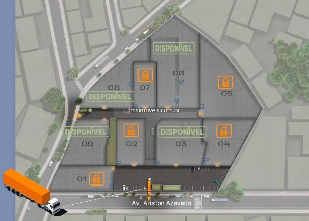 Depósito-Galpão, 1803 m² - Foto 3