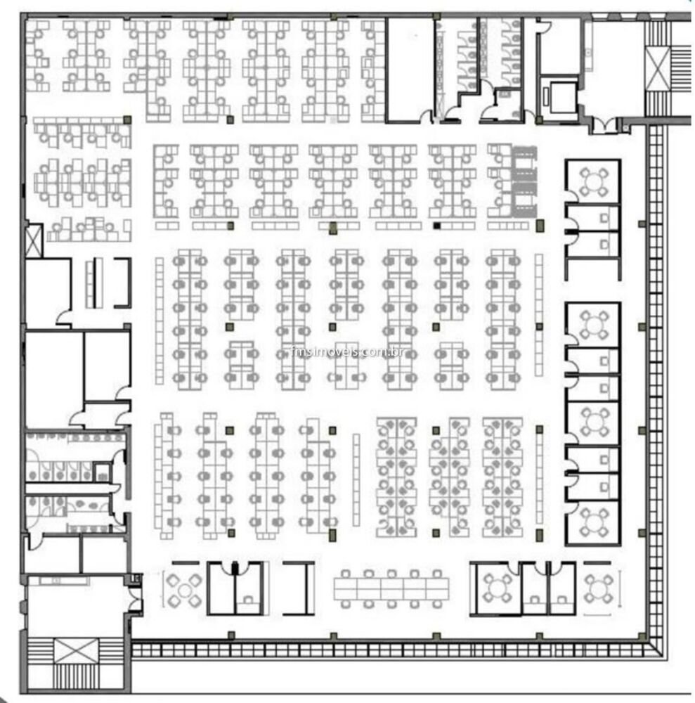 Conjunto Comercial-Sala para alugar, 1755m² - Foto 9